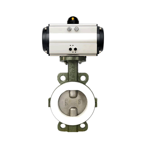 氣動半襯蝶閥D671F46